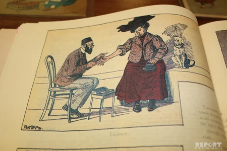 “Molla Nəsrəddin” jurnalının karikaturaçı-rəssamının rəqəmsal arxivi yaradılır