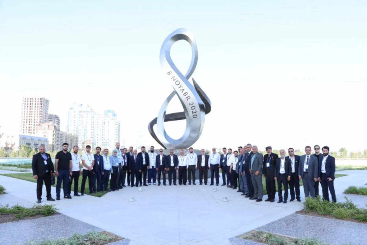 Delegation of religious figures visits Victory Park in Baku