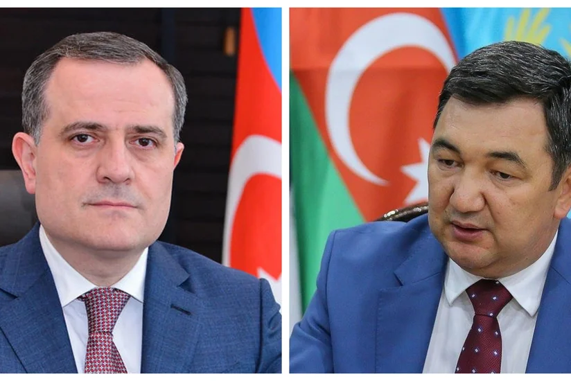 Ceyhun Bayramov Beynəlxalq Türk Akademiyasının prezidenti ilə danışıb