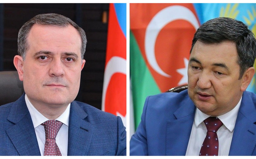 Ceyhun Bayramov Beynəlxalq Türk Akademiyasının prezidenti ilə danışıb