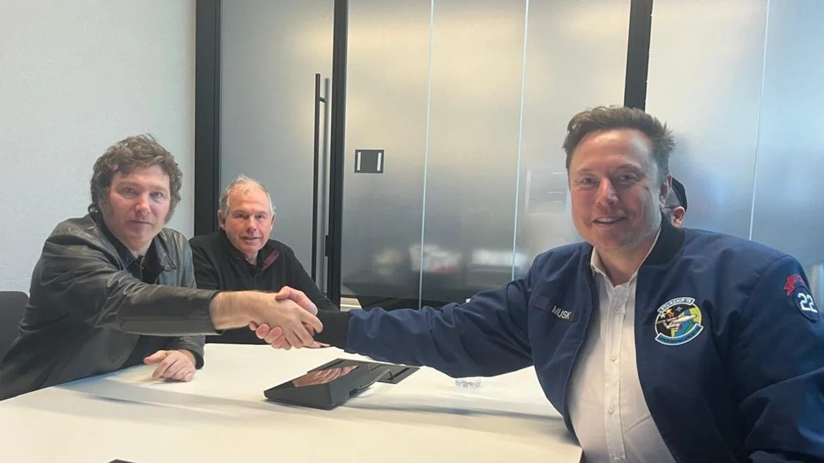Elon Musk and Javier Milei share their love of free markets in first meeting