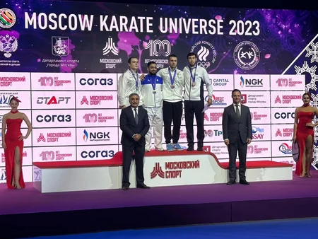 Azərbaycan karateçiləri Moskva Vselennaya turnirində 7 medal qazanıblar