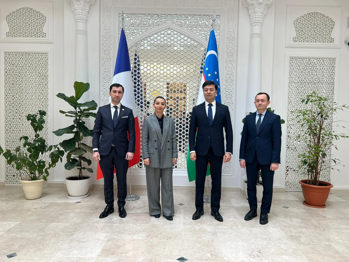 Leyla Abdullayeva Pakistan və Özbəkistanın Fransadakı səfirləri ilə görüşüb