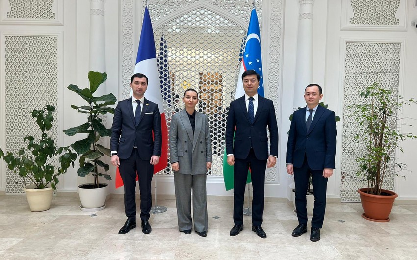 Leyla Abdullayeva meets with ambassadors of Pakistan and Uzbekistan to France
