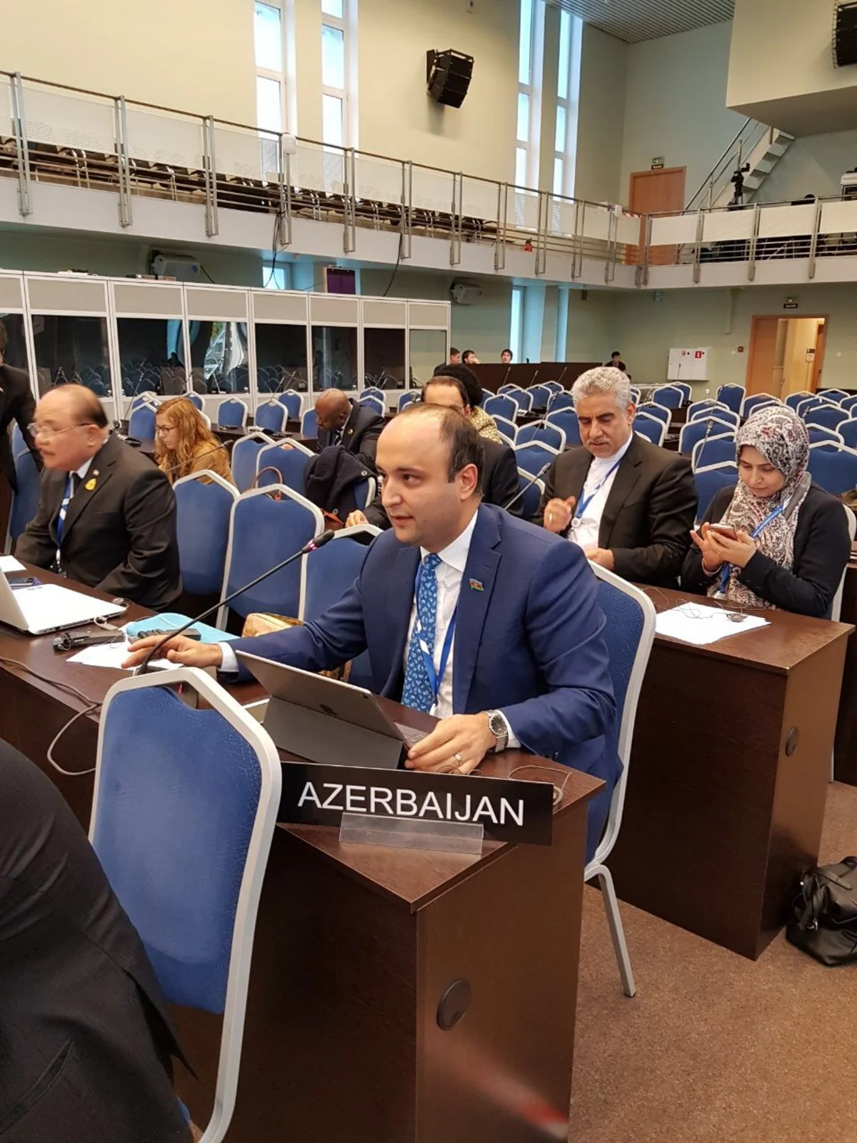 Milli Məclisin deputatı Sankt-Peterburqda Parlamentlərarası İttifaqın komitə iclasında iştirak edib