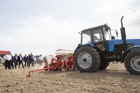 Kənd təsərrüfatı naziri Cocuq Mərcanlıda olub