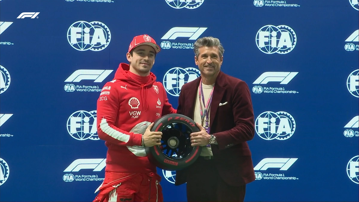 Las Vegas GP Qualifying: Charles Leclerc takes pole position as Ferrari seal dominant one-two
