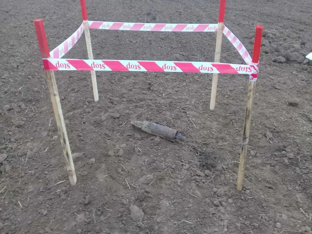 Füzulidə top mərmisi tapılıb