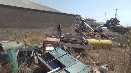 Zabratda əl qumbarası tapılıb