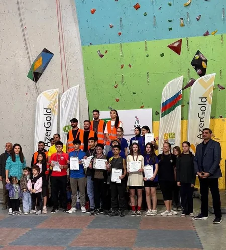 Yeniyetmə və gənclər arasında idman dırmanması üzrə Azərbaycan Kuboku başa çatıb