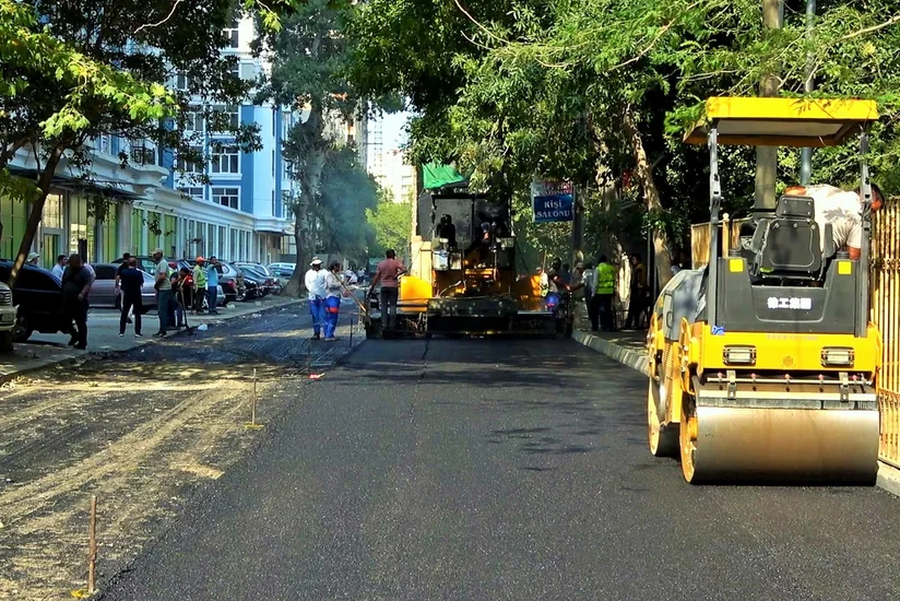 Bakının Nəsimi rayonunda 5 küçə təmir olunub