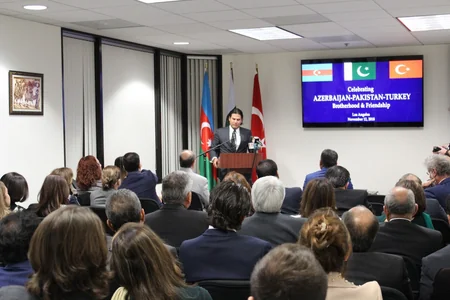Azərbaycan, Pakistan və Türkiyə dostluğu Los-Ancelesdə qeyd olunub