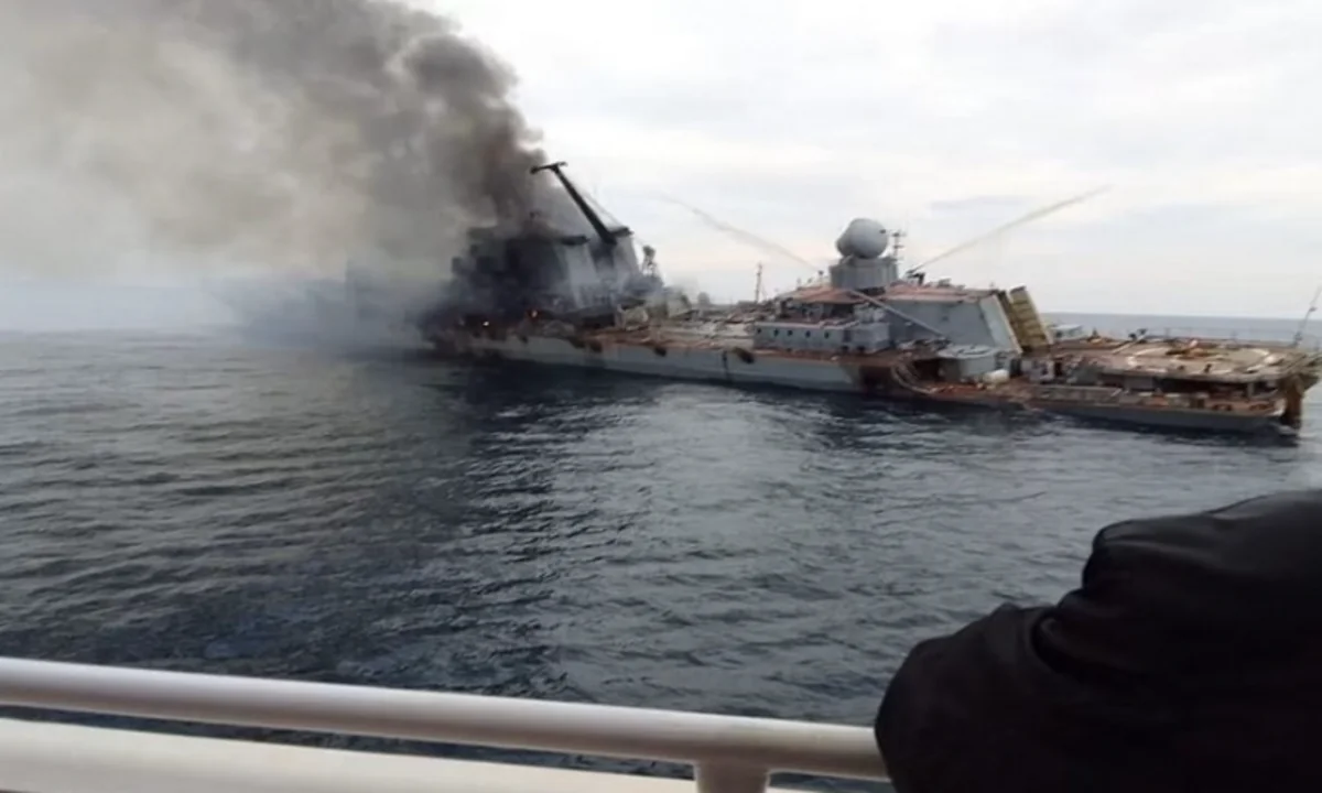 Explosion on Ukrainian vessel kills three
