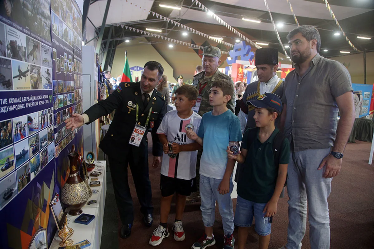Azerbaijan pavilion at International Army Games 2022 arouses great interest