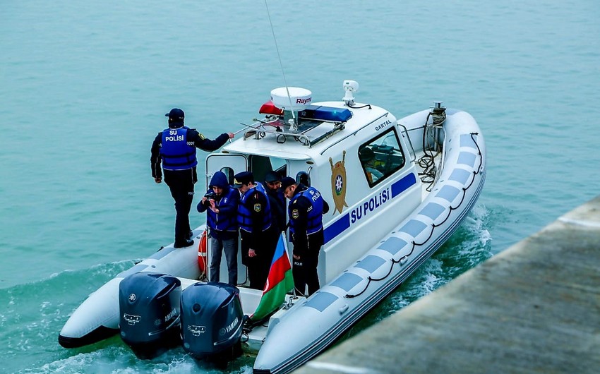Su polisi tərəfindən qanunsuz balıq ovu ilə məşğul daha bir nəfər saxlanılıb 
