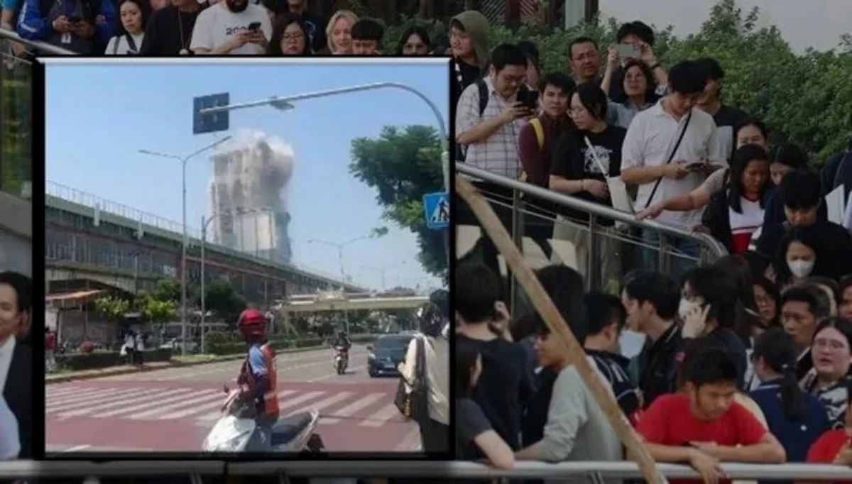 Banqkokda binanın uçması nəticəsində üç nəfər həlak olub, 90 nəfər itkin düşüb - YENİLƏNİB-3 - VİDEO