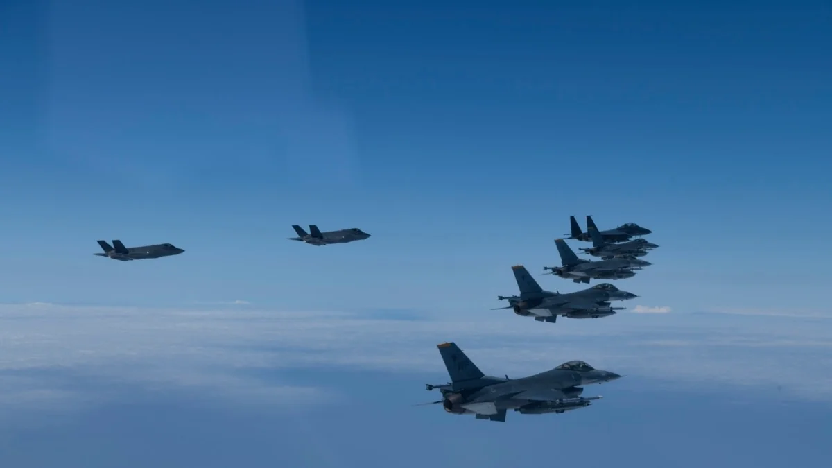 South Korea scrambles jets after spotting North Korean warplanes in bombing drill