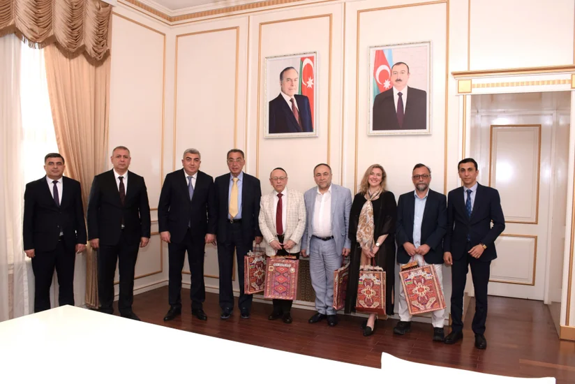 Делегация Конгресса бухарских евреев США и Канады прибыла с визитом в Азербайджан