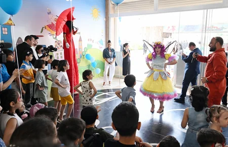 First Vice-President Mehriban Aliyeva attends celebration organized for children by Heydar Aliyev Foundation