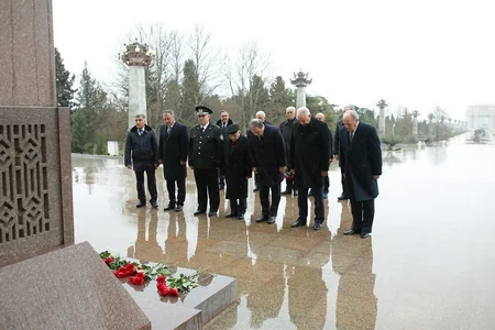 Gəncədə Azərbaycan təhlükəsizlik orqanlarının yaradılmasının 100 illik yubileyi münasibətilə tədbir keçirilib