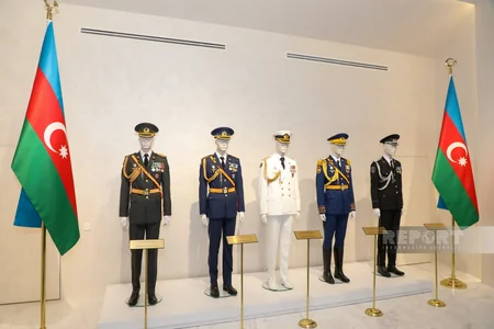 Dövlət Bayrağı Meydanındakı yenilənmiş Bayraq Muzeyi təqdim edilib