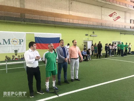 Moskvada Heydər Əliyev Kuboku uğrunda mini-futbol turniri keçirilib