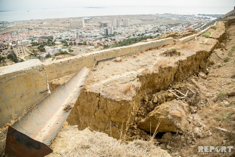 ETSN: Badamdar sürüşmə zonasında gərginlik qalmaqdadır