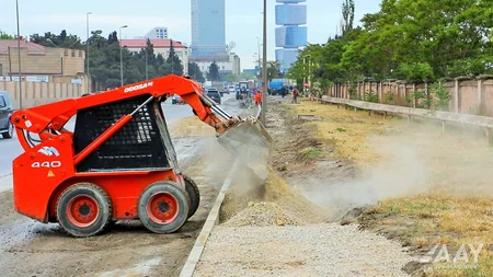 Bakıda iki böyük prospekti əlaqələndirən küçənin əsaslı təmiri başlayıb
