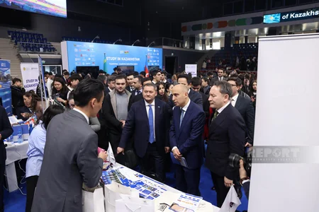 Bakıda Qazaxıstan universitetlərinin təhsil sərgisinin rəsmi açılışı olub