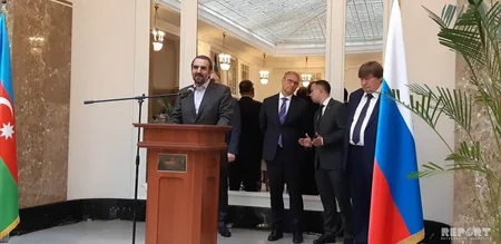 Sankt-Peterburqda 28 May - Respublika Günü münasibətilə rəsmi qəbul təşkil edilib