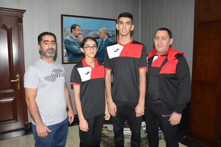 Olimpiadaya yollanacaq Azərbaycan taekvondoçuları ilə görüş keçirilib