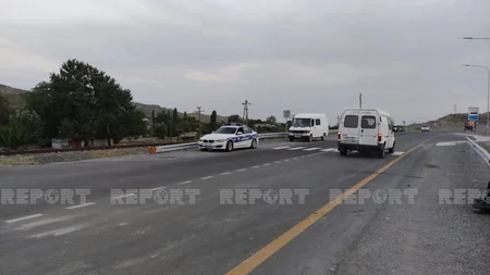 ДТП в Шеки, есть пострадавшие