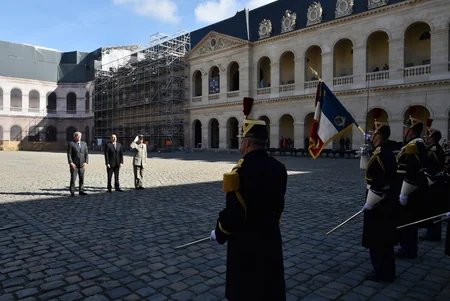Official welcome ceremony was held for President Ilham Aliyev in Paris