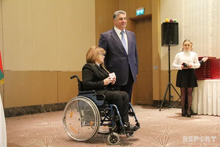 Bakıda Milli Paralimpiya Komitəsinin 20 illik yubileyi ilə əlaqədar tədbir keçirilib