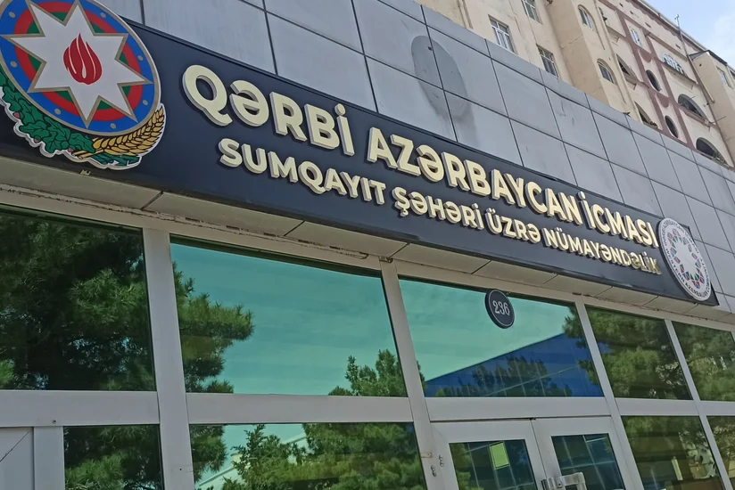 Sumqayıtda Qərbi Azərbaycan İcması nümayəndəliyinin inzibati binasının yenidənqurmadan sonra açılışı olub