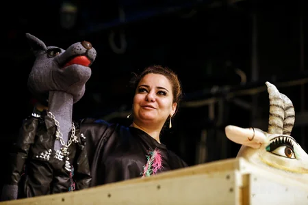 Dövlət Kukla Teatrından - REPORTAJ