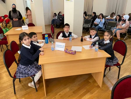Bakıda uşaqlara yol hərəkəti qaydaları ilə bağlı tədbir keçirilib