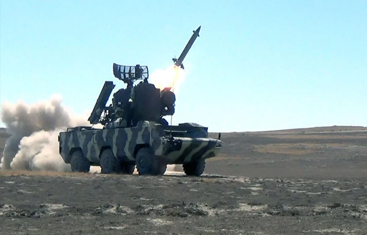 Air Defense Units conducted combat firing - VIDEO