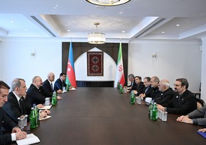 В Ханкенди состоялась встреча президентов Азербайджана и Ирана