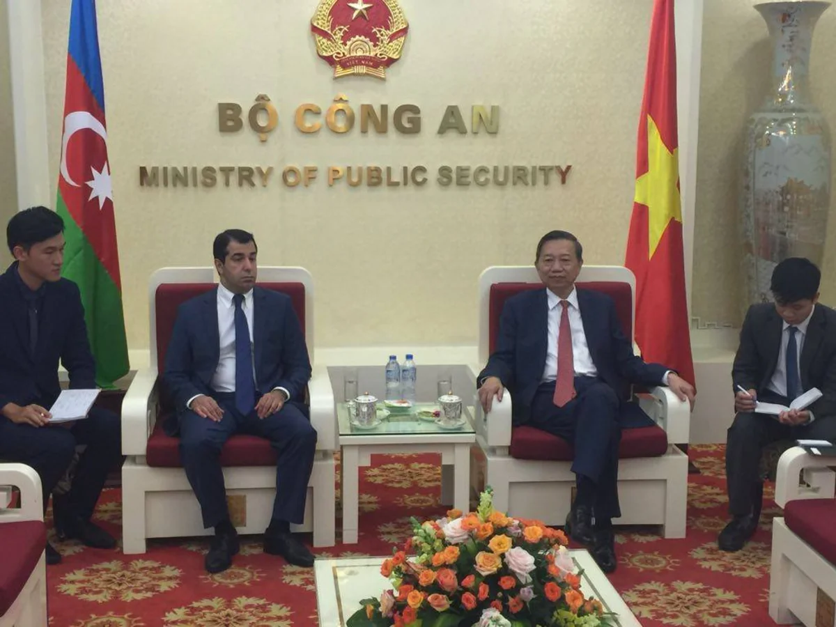 Ambassador of Azerbaijan discussed issues of bilateral cooperation with Minister of Public Security of Vietnam