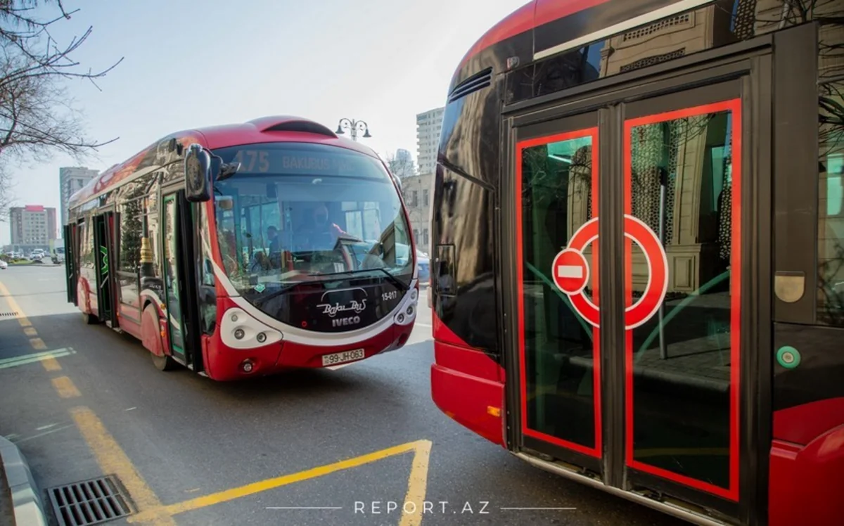 BNA: 28 avtobusun hərəkət intervalında gecikmə var
