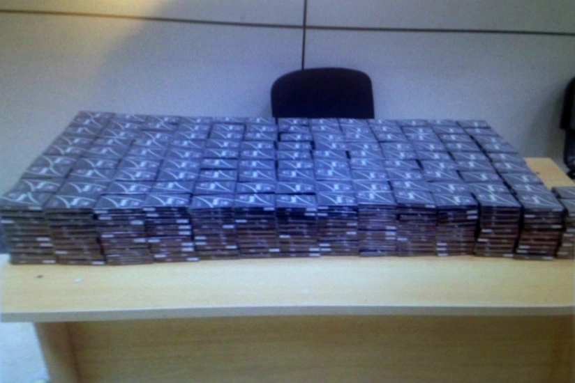 Gömrükçülər İranla sərhəddə 24 min siqaret aşkar edib