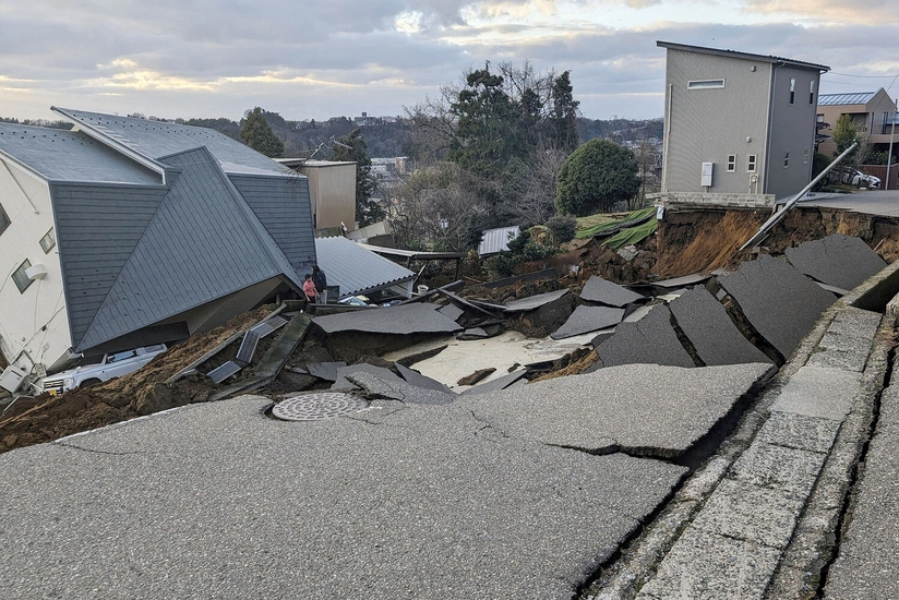 Japan searching for over 50 people missing during earthquake