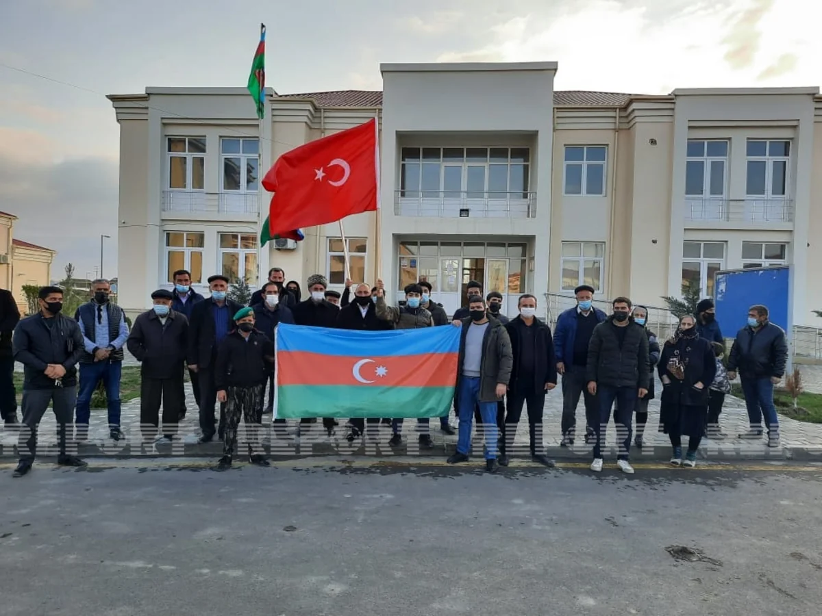 Laçının işğaldan azad olunması Kürdəmirdə sevinclə qeyd olunub