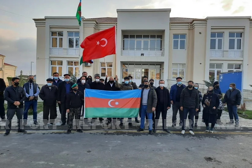 Laçının işğaldan azad olunması Kürdəmirdə sevinclə qeyd olunub