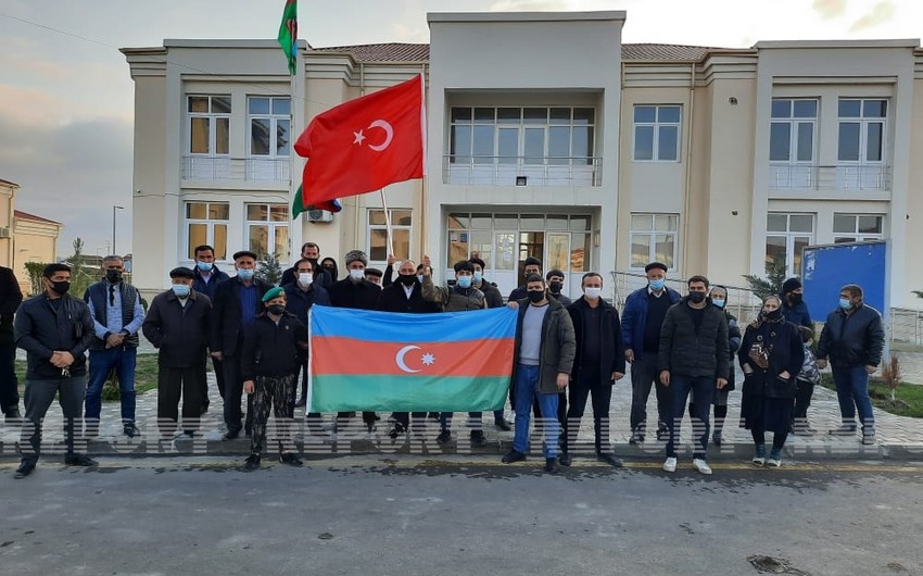 Laçının işğaldan azad olunması Kürdəmirdə sevinclə qeyd olunub
