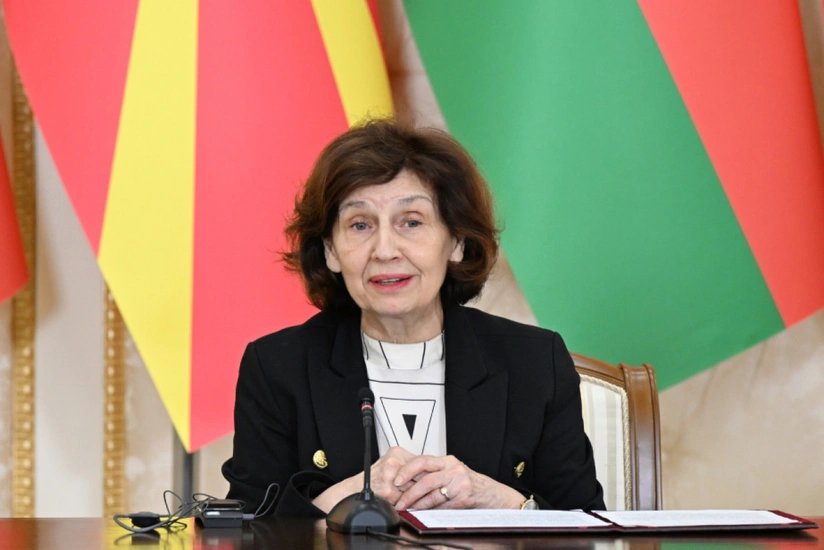 Şimali Makedoniya Prezidenti Xalça Muzeyi ilə tanış olub