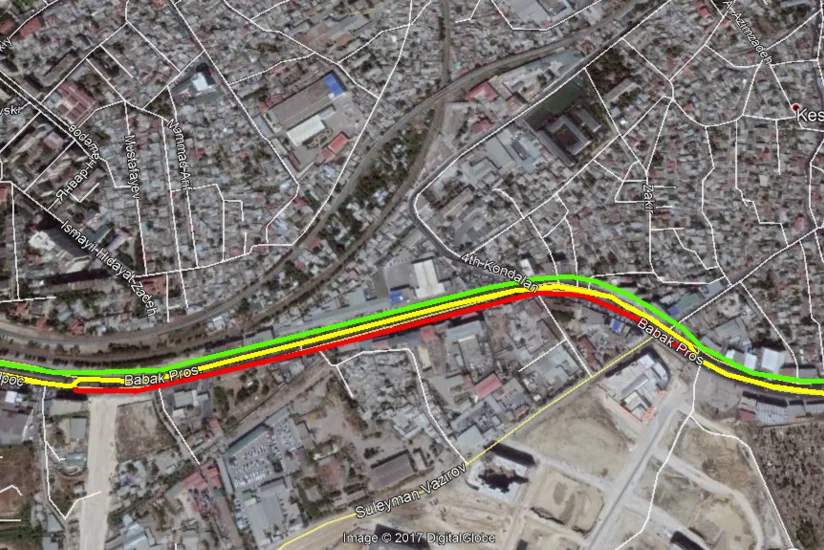 Bakının Babək prospektində hərəkət qismən məhdudlaşdırılır