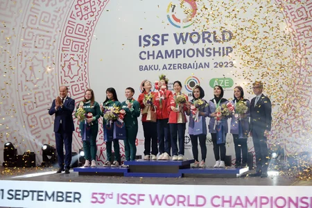 Bakıdakı dünya çempionatında medal və lisenziya əldə edən ilk qadın atıcılar bəlli olub
