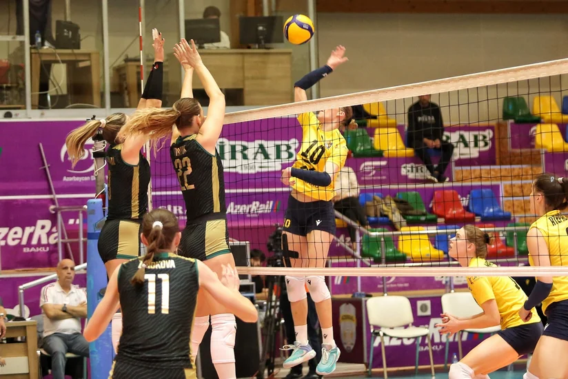 Qadın voleybolçular arasında Azərbaycan Yüksək Liqasında XVI turun matçları baş tutub
